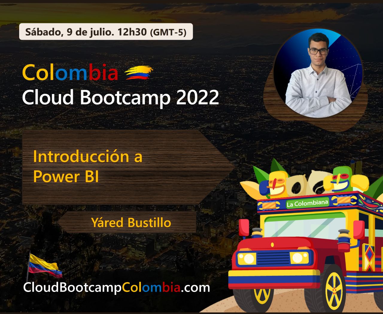 Power BI session flyer